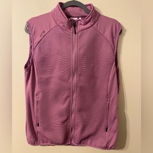 Womens Ping Sensorwarm Pink‎ Mauve Golf Vest Dri-Fit Style Size 10
